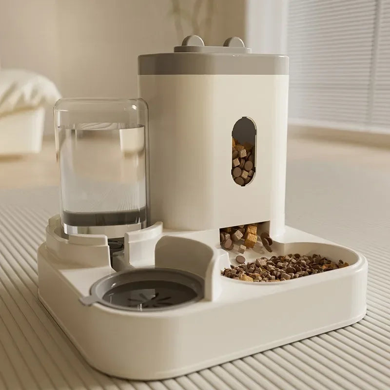 New Automatic Cat Feeding and Water Dispenser Automatic Feeder Water Troughs for Cats Feeding&Watering Supplies Pet Accessories